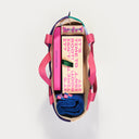 Geometrik Desenli Kanvas Çanta