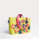 Sarı & ROOT Karakterler Kanvas Çanta