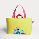 Sarı & ROOT Karakterler Kanvas Çanta
