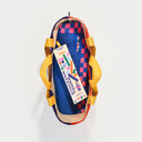 Turuncu & İndigo Kanvas Çanta