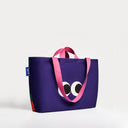 Geometrik Desenli Kanvas Çanta