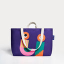 İndigo Kanvas Çanta